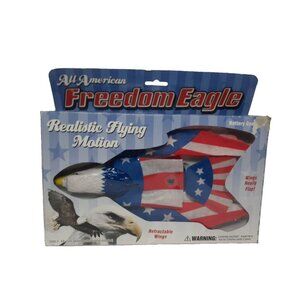 Westminster All Amercan Freedom Eagle Battery Operated Mobile Model, RED WHITE